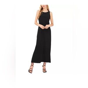 VINCE CAMUTO - Navy keyhole, Crewneck sleeveless dress - size large -never worn